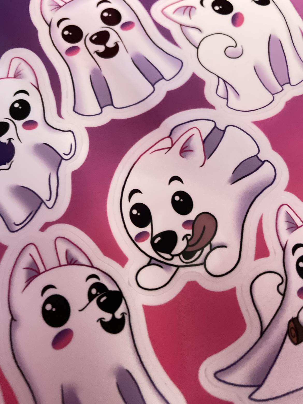 Ghost Pups Sticker Sheet image 4