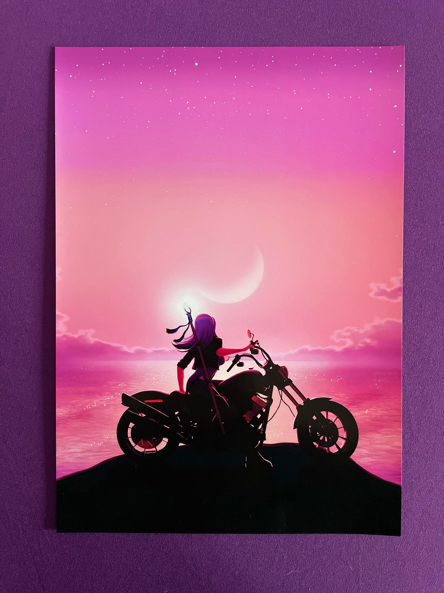Magic Dusk Art Print Shadowolf Art