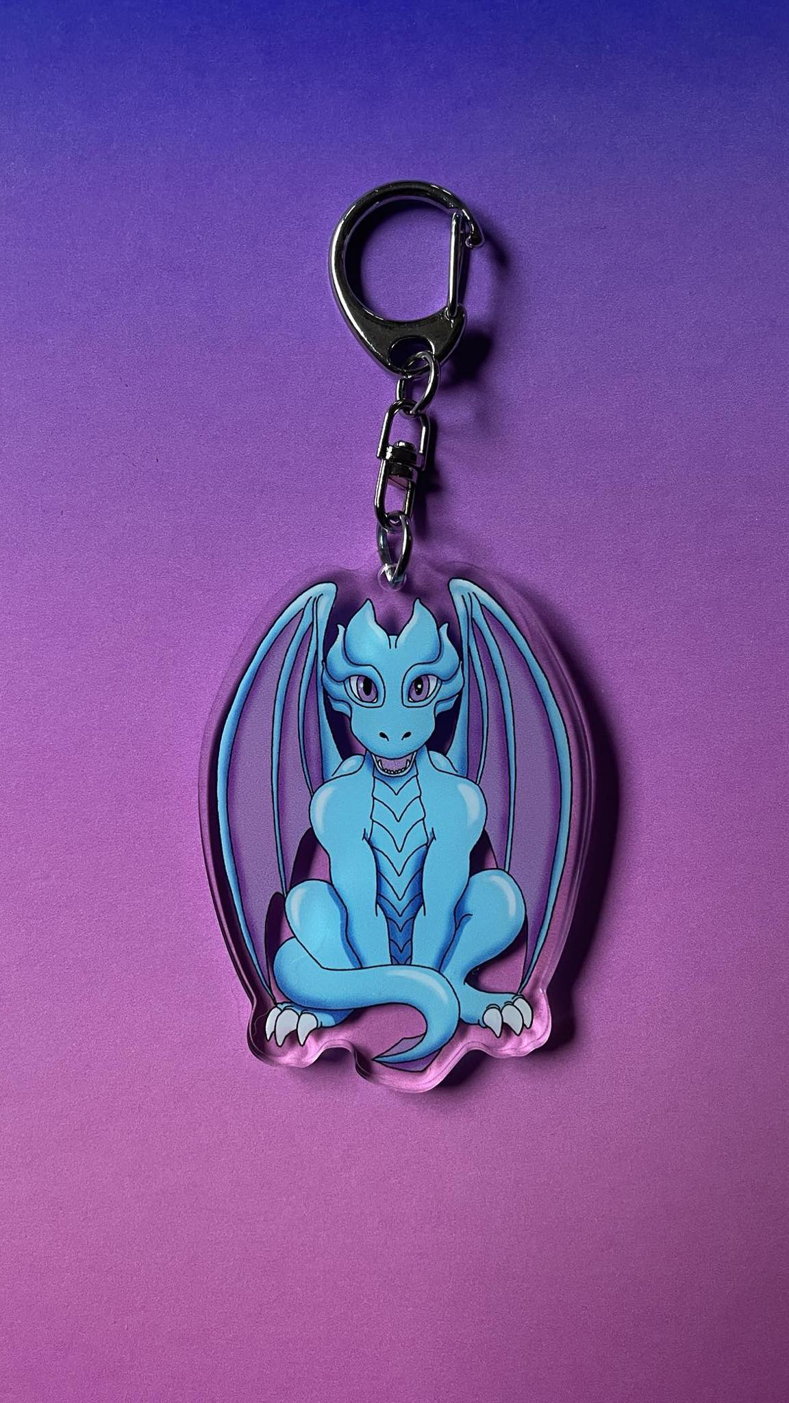 Cute Dragon Keychain