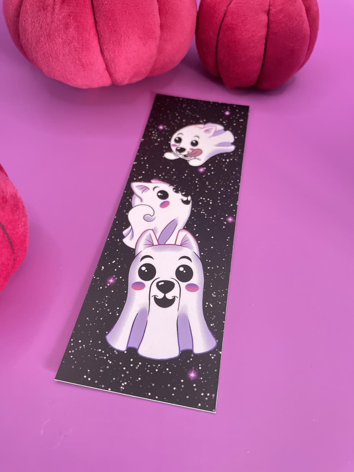 Ghost Pups Bookmark
