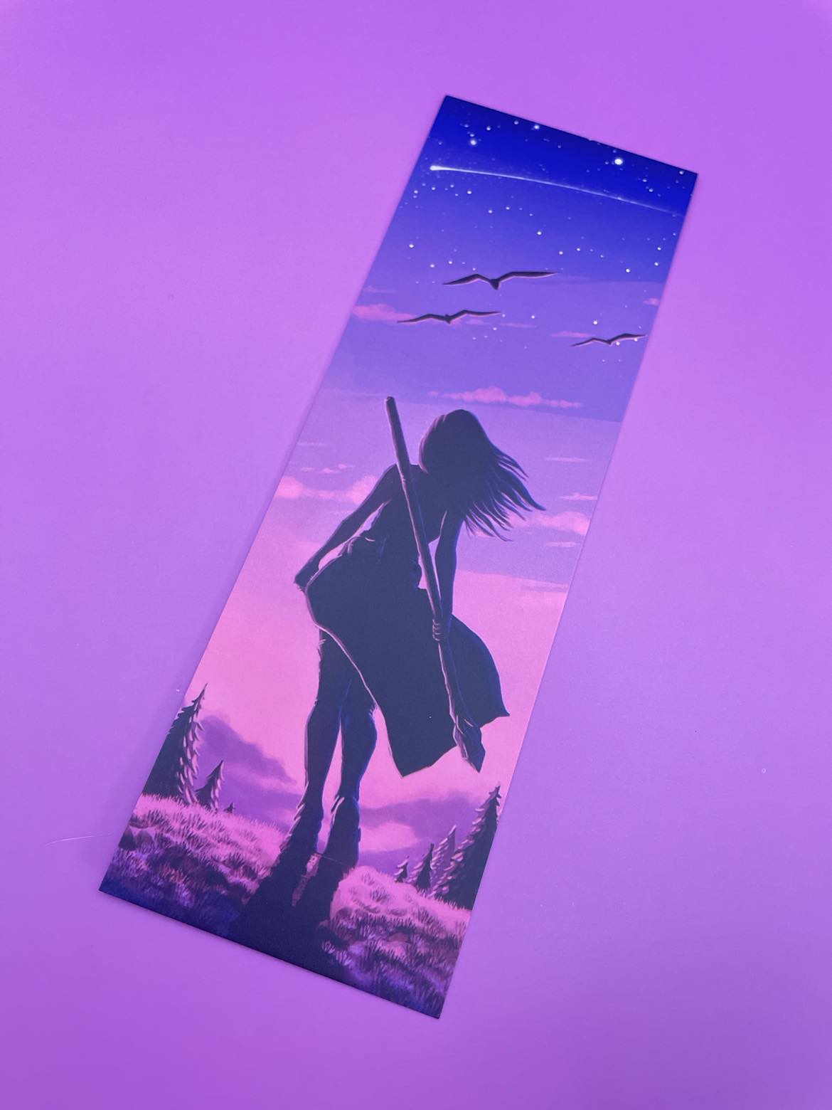 Luna Bookmark Shadowolf Art