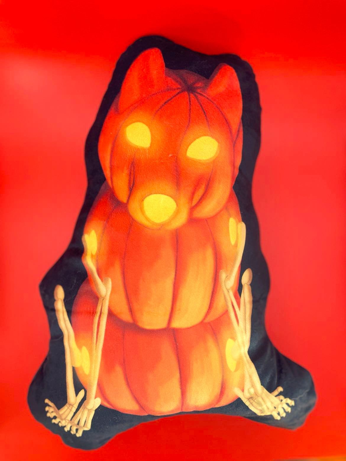 Pupkin Pillow Shadowolf Art