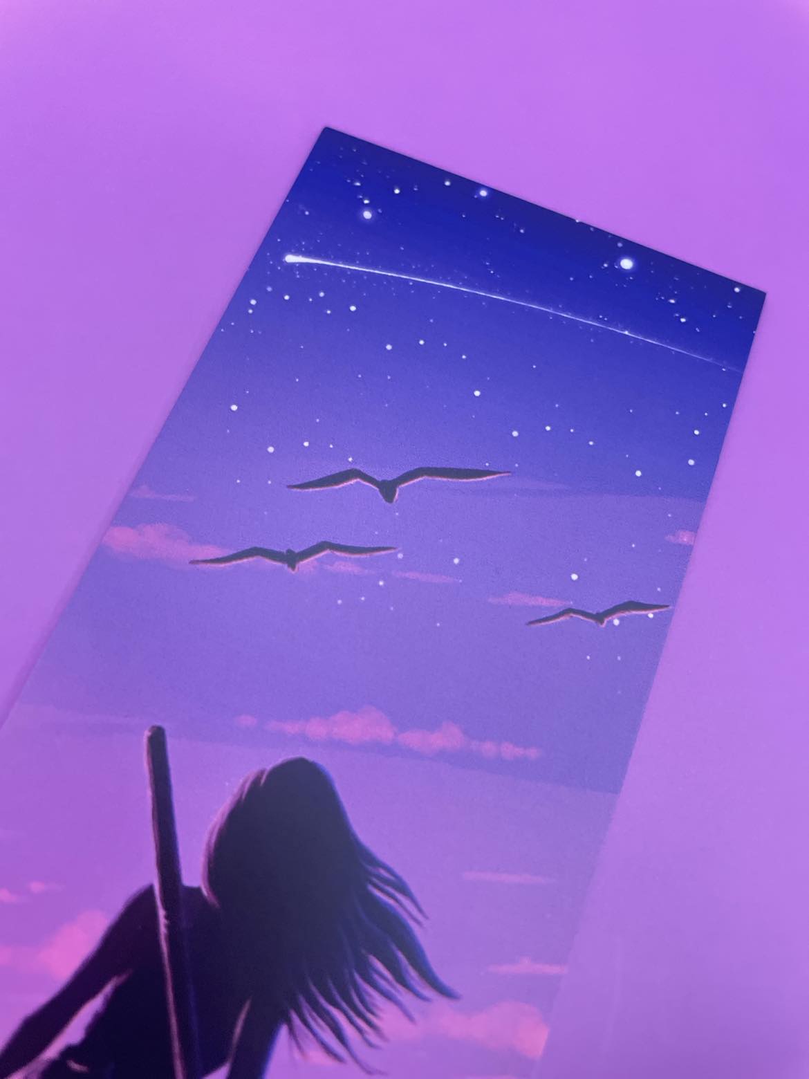 Luna Bookmark Shadowolf Art