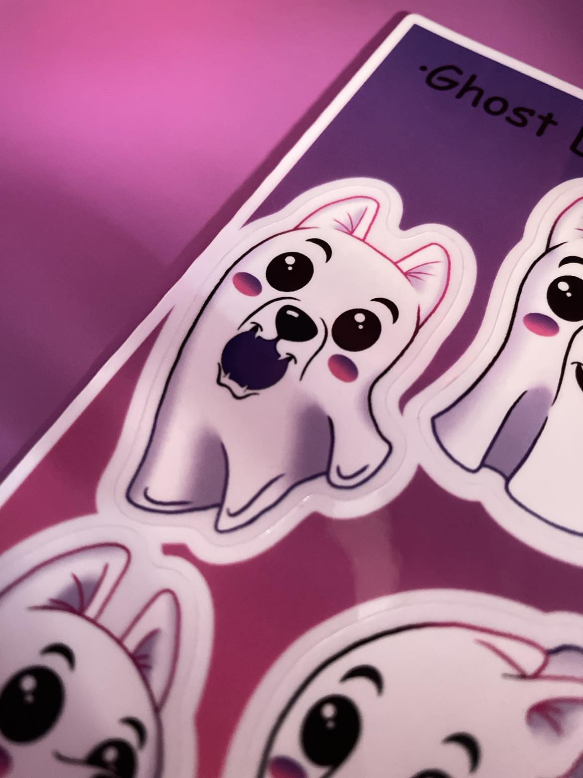 Ghost Pups Sticker Sheet image 3
