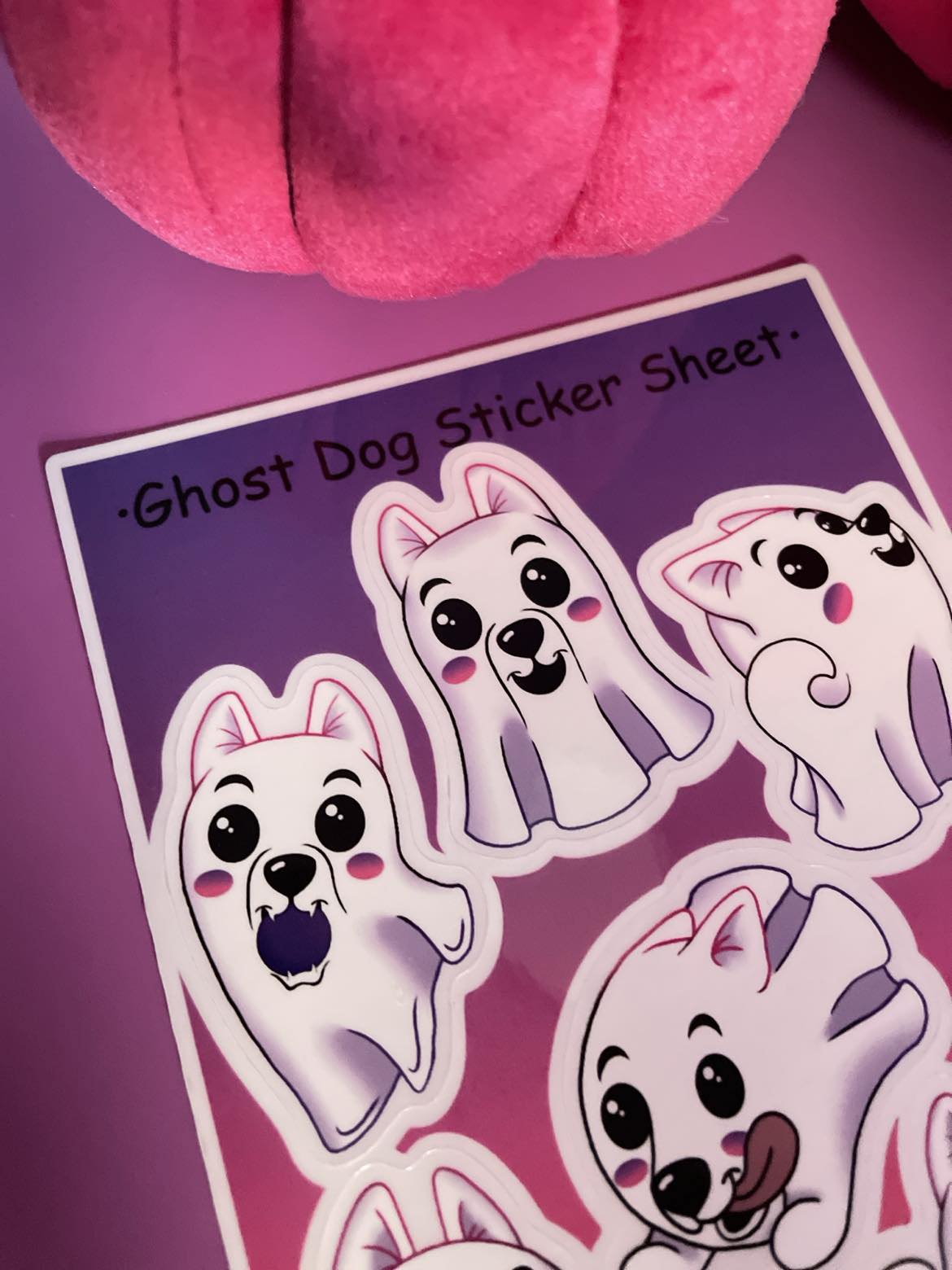 Ghost Pups Sticker Sheet image 2