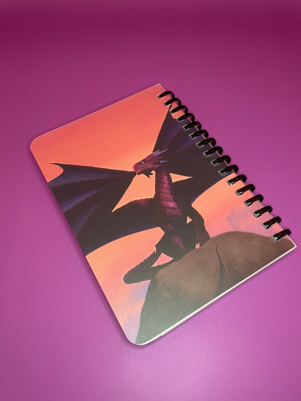 Dragons Dawn Soft Ring Notebook Shadowolf Art