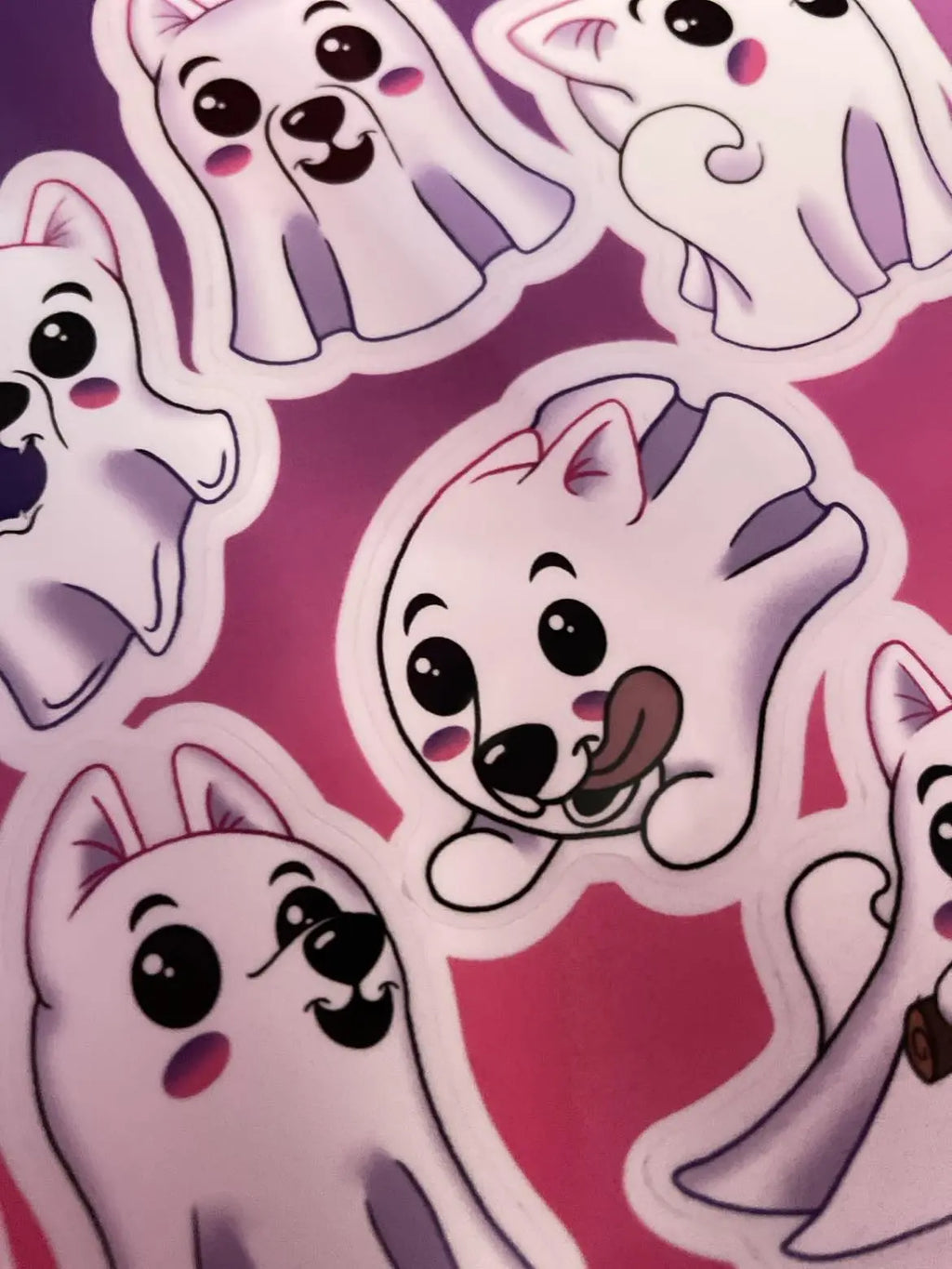 Ghost Pups Sticker Sheet image 4