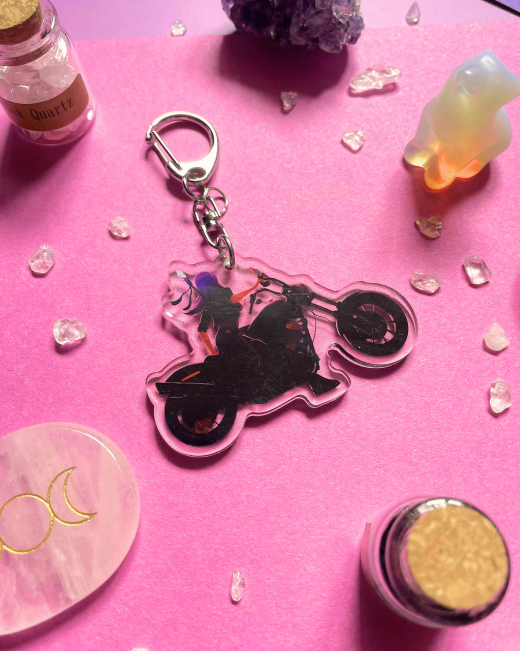 Magic Dusk - Fantasy Keychain Shadowolf Art