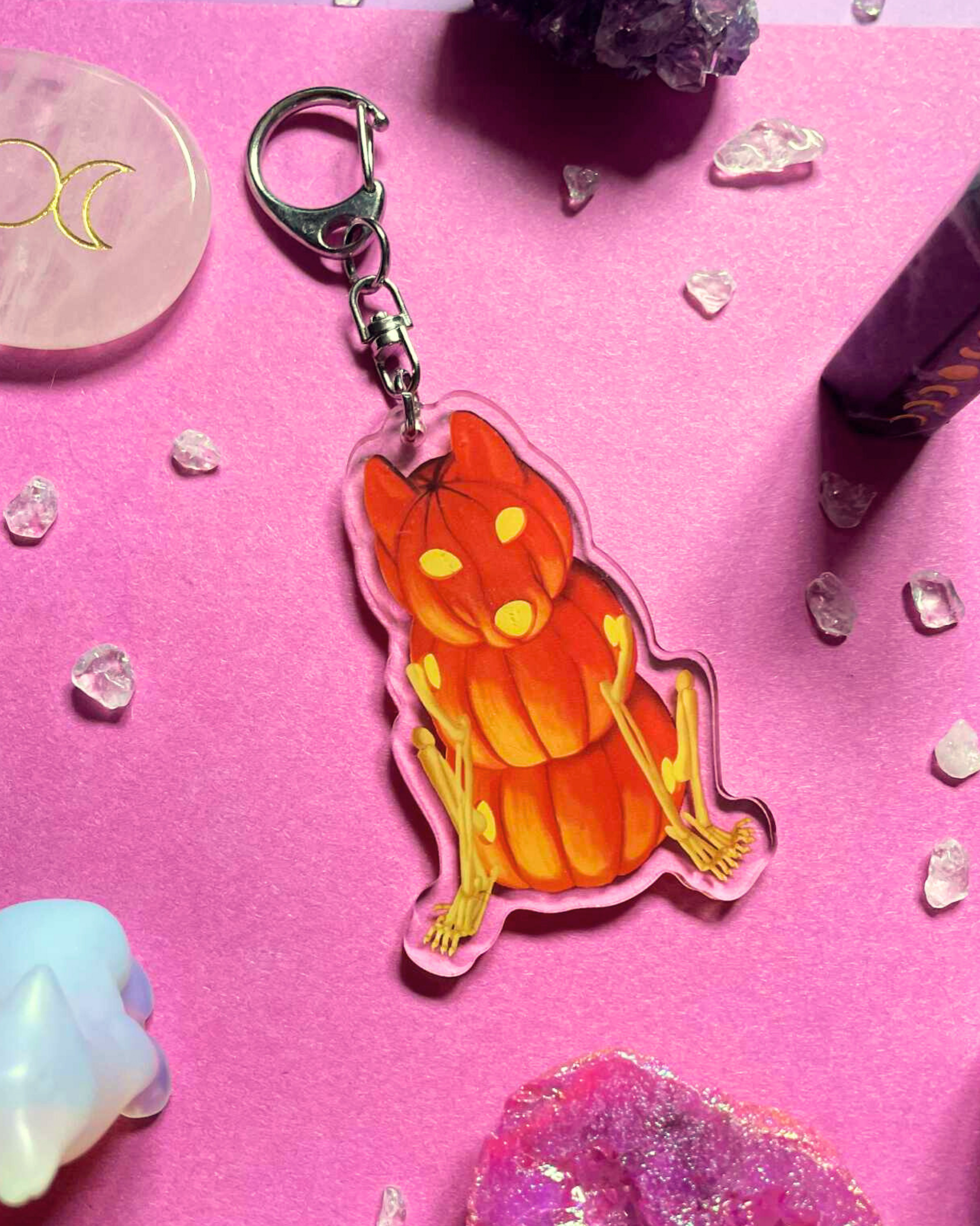 Pupkin - Fantasy Keychain Shadowolf Art