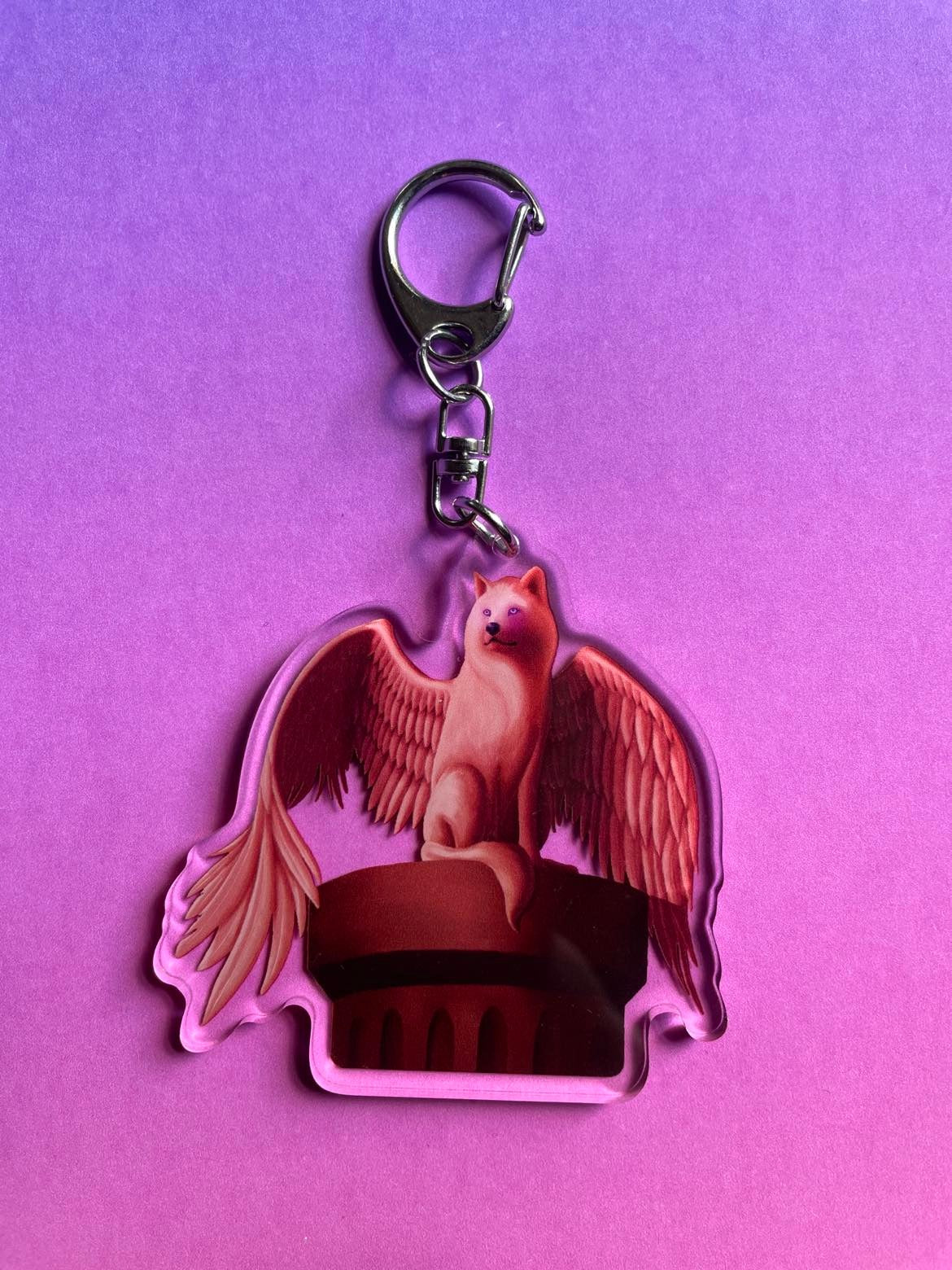 Ethereal Guardian Charm / Keyring