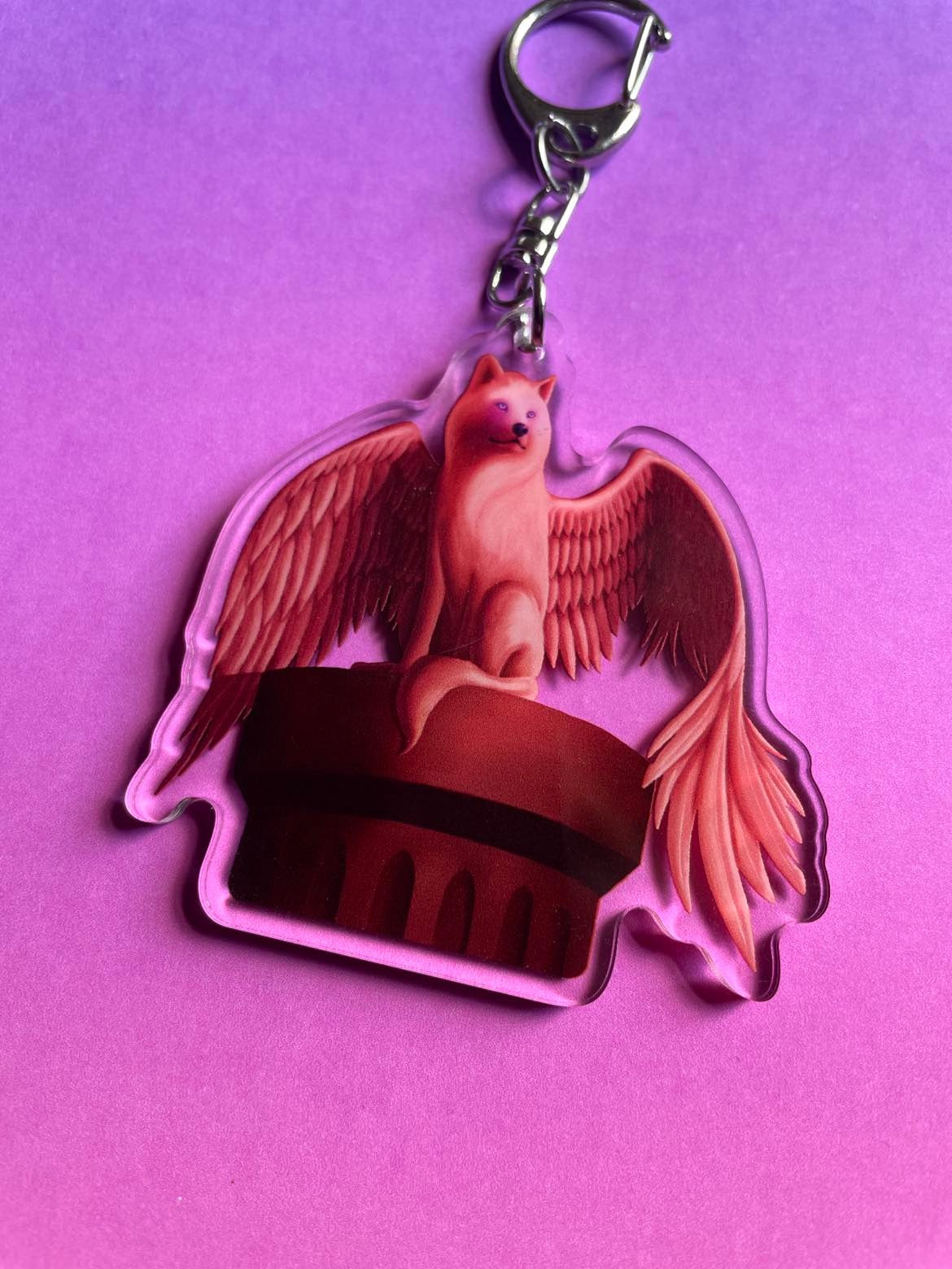 Ethereal Guardian Charm / Keyring