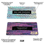 You Are Enough - Zox Wristband (Medium) Shadowolf Art