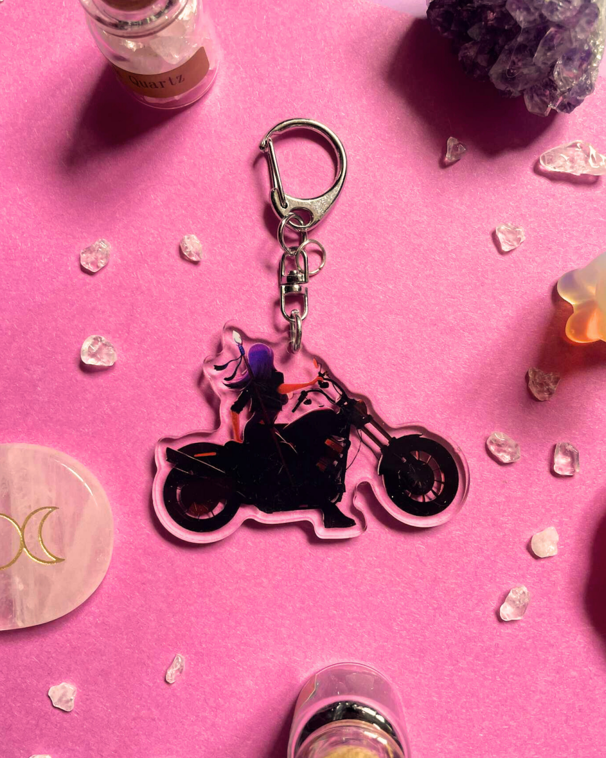 Magic Dusk - Fantasy Keychain Shadowolf Art