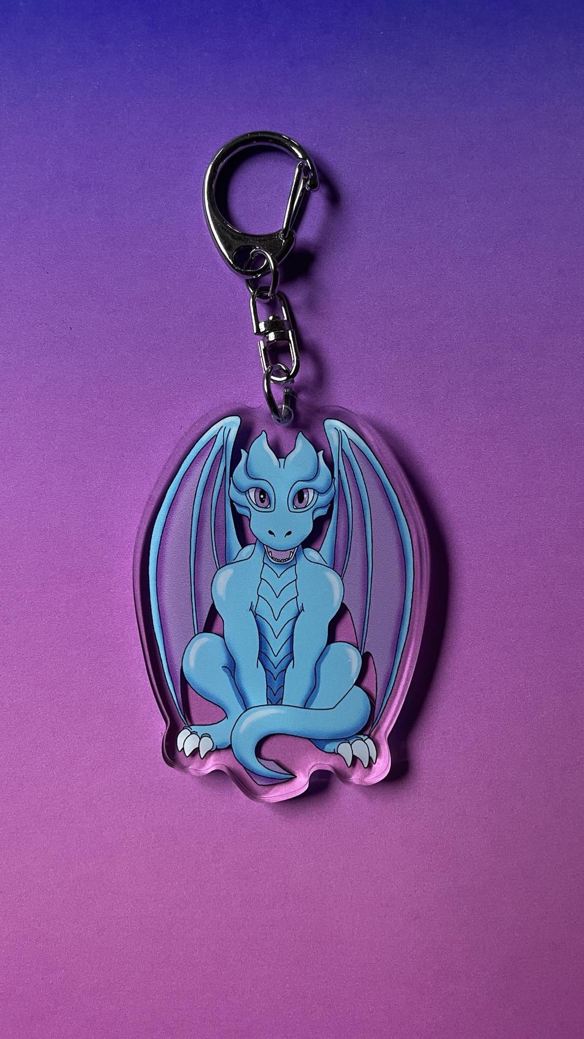 Cute Dragon Charm / Keyring