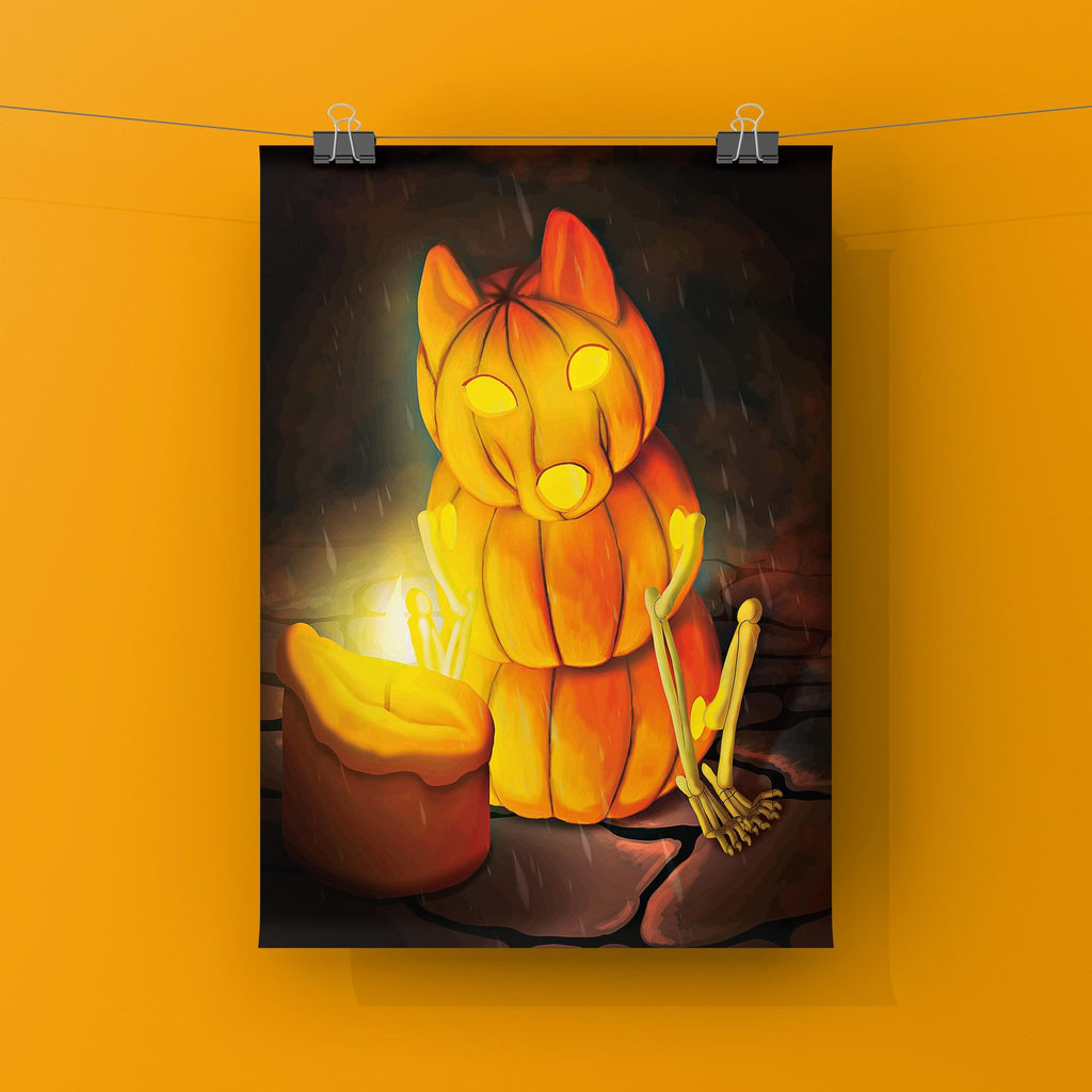 The Pupkin Art Print Shadowolf Art