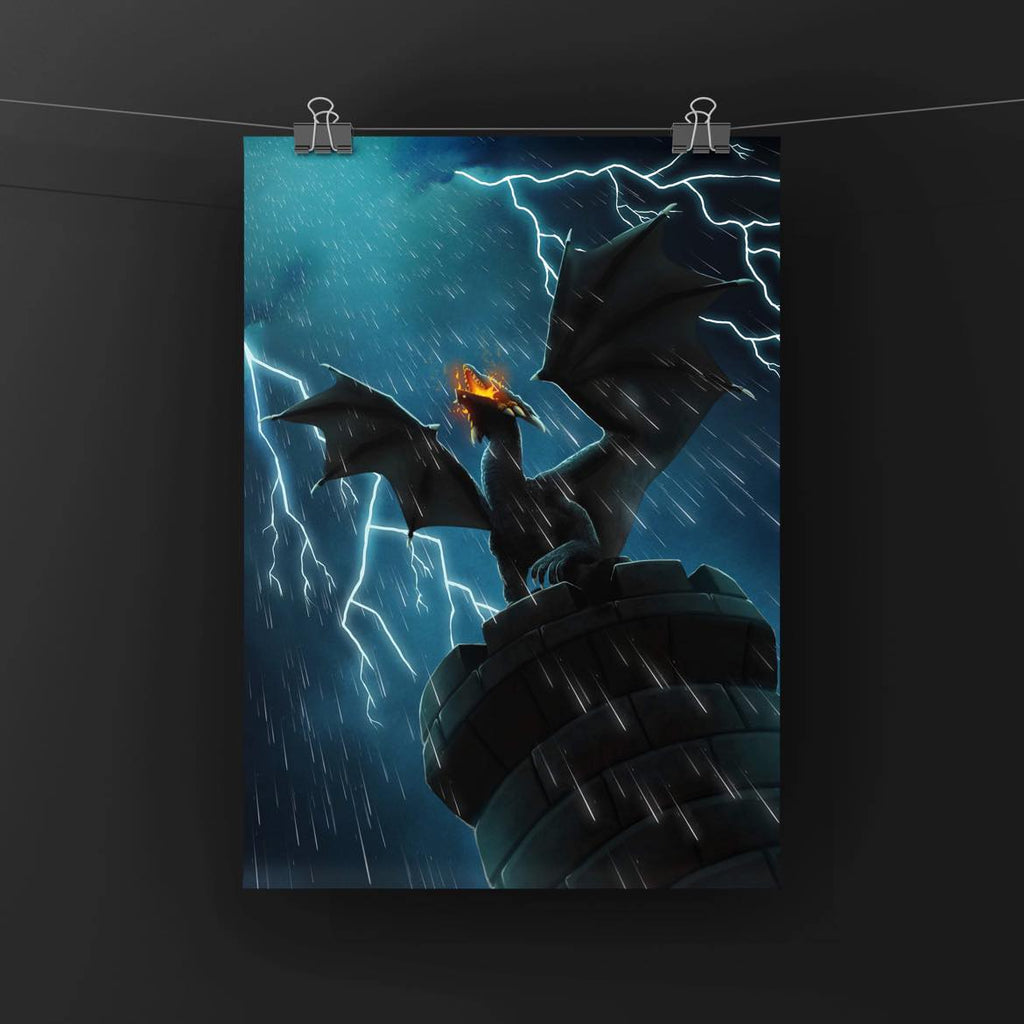 Dragons Call Art Print Shadowolf Art