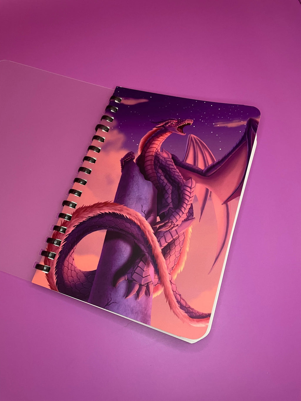 Skybound Soft Ring Notebook Shadowolf Art