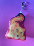 Cute Solar Wolf Pillow Keychain Shadowolf Art