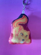 Cute Solar Wolf Pillow Keychain Shadowolf Art