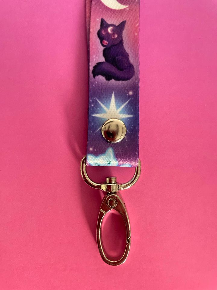 Cute Wolves Lanyard Shadowolf Art