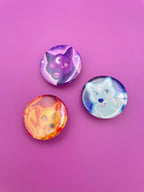 Cute Wolf Badge Pack Shadowolf Art