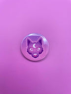 Cute Wolf Faces Badge Pack Shadowolf Art