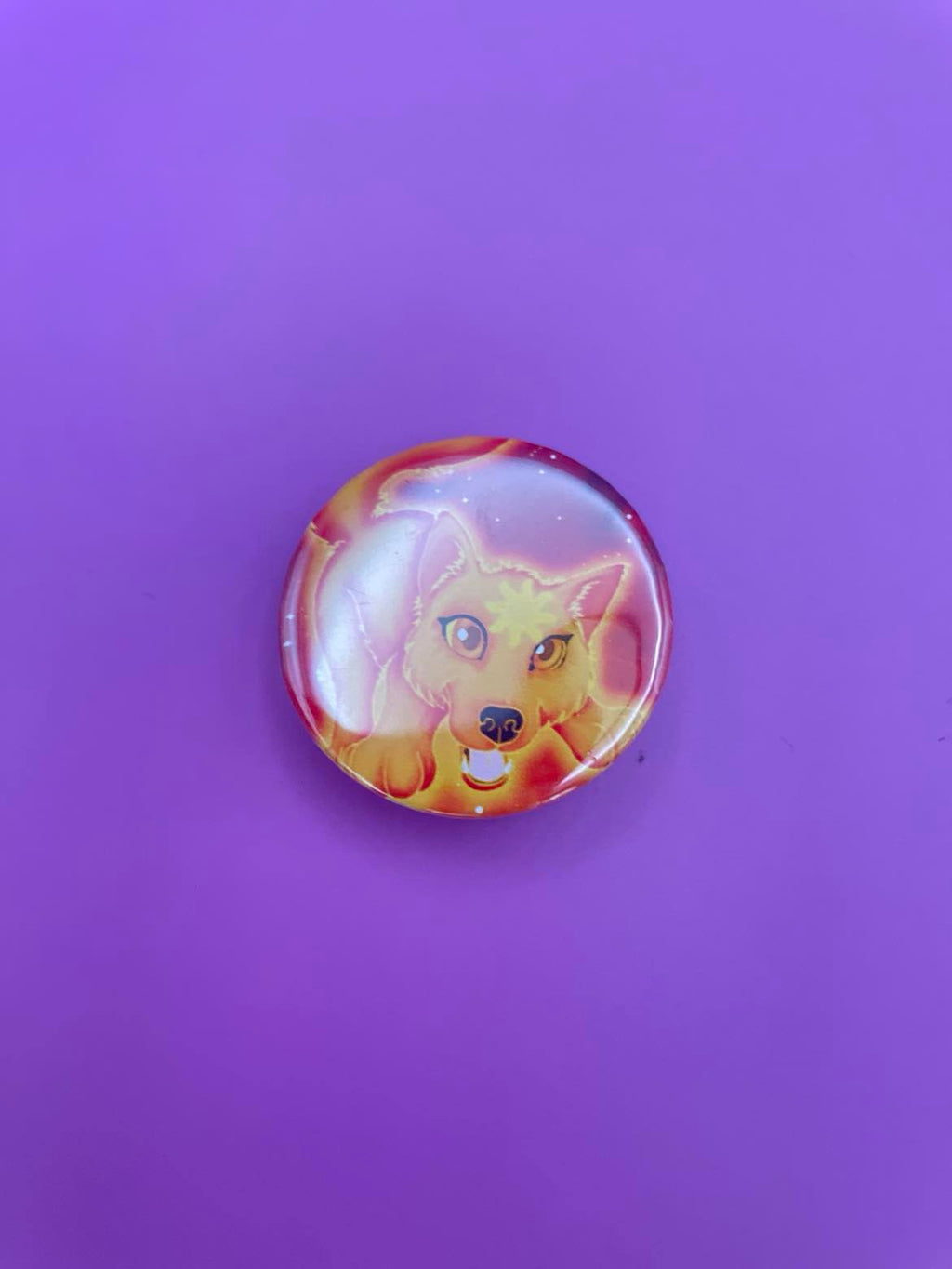 Cute Wolf Badge Pack