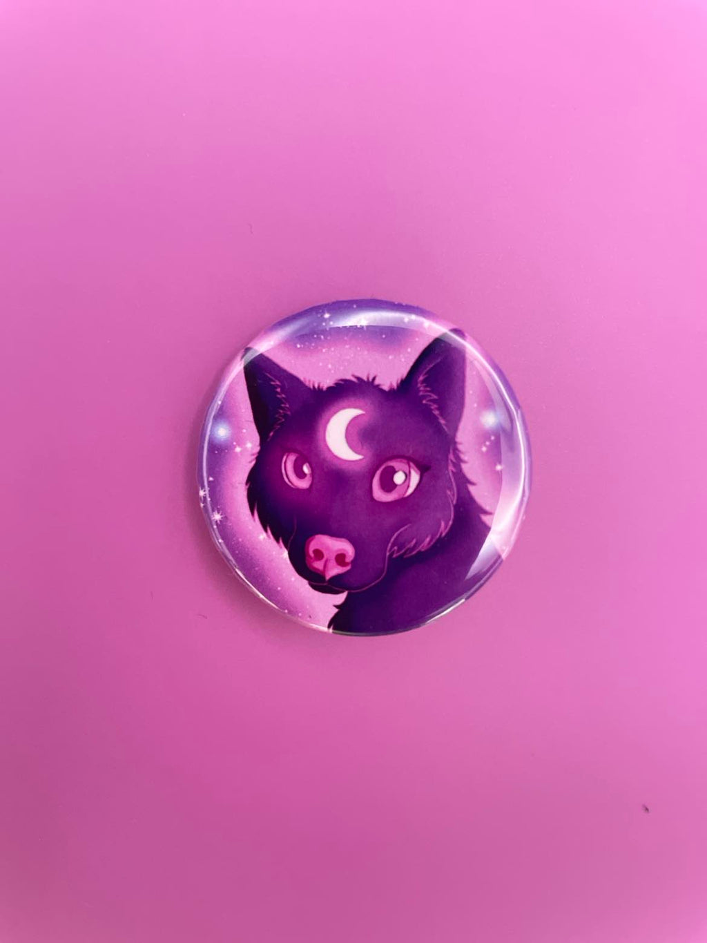 Cute Wolf Badge Pack