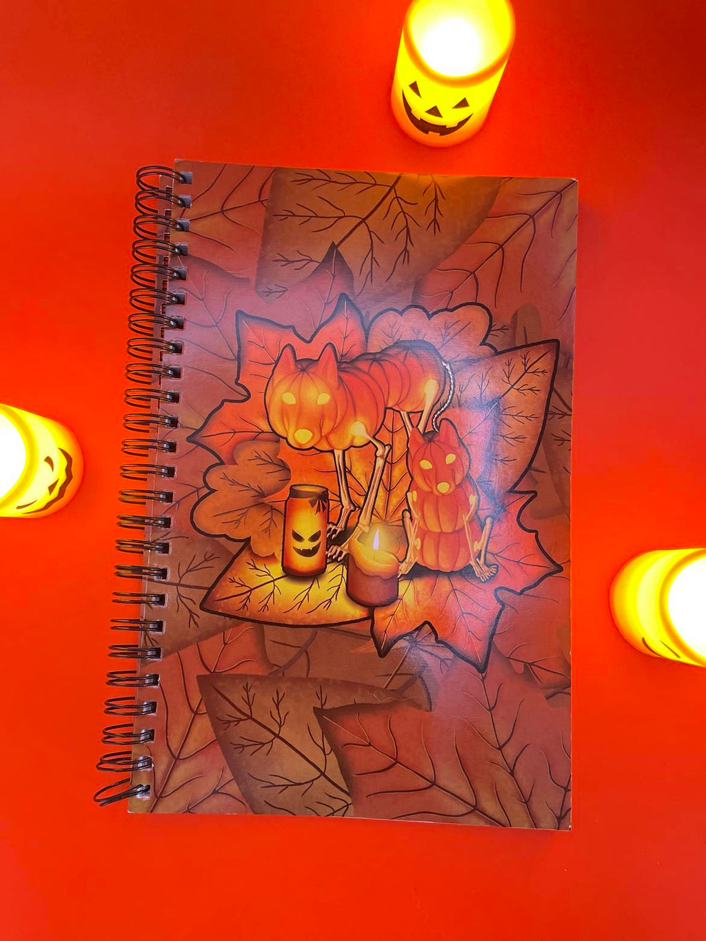 Halloween 2024 Notebook Shadowolf Art