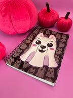 Ghost Pup Notebook Shadowolf Art