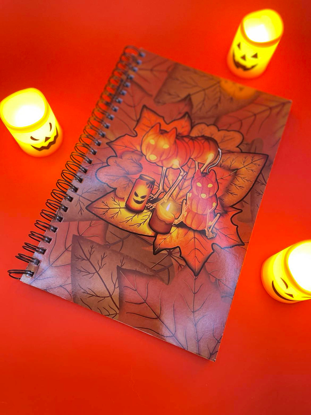 Halloween 2024 Notebook Shadowolf Art
