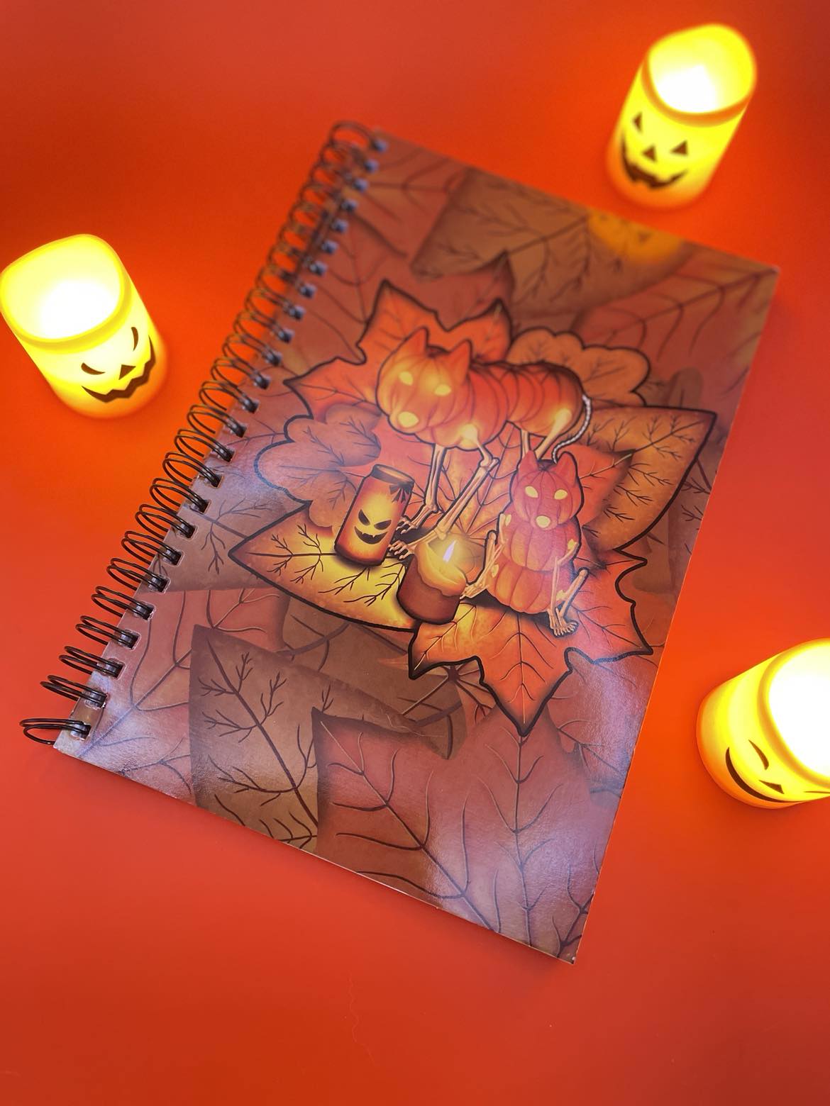 Halloween 2024 Notebook Shadowolf Art