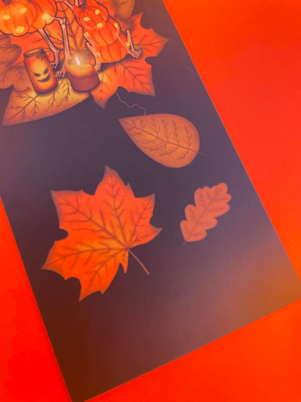 Halloween 2024 Bookmark Shadowolf Art