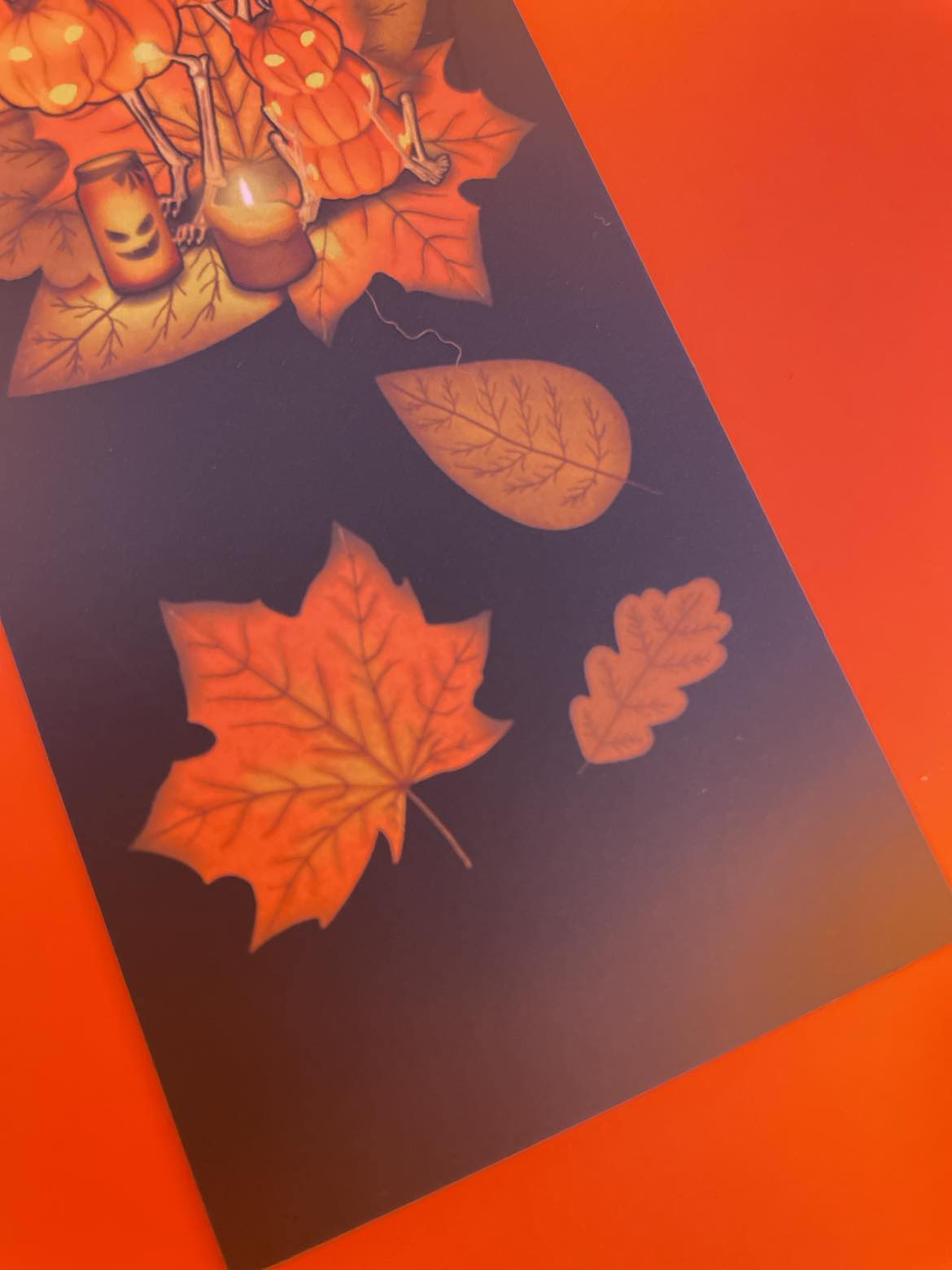 Halloween 2024 Bookmark Shadowolf Art
