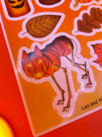 Halloween 2024 Sticker Sheet Shadowolf Art