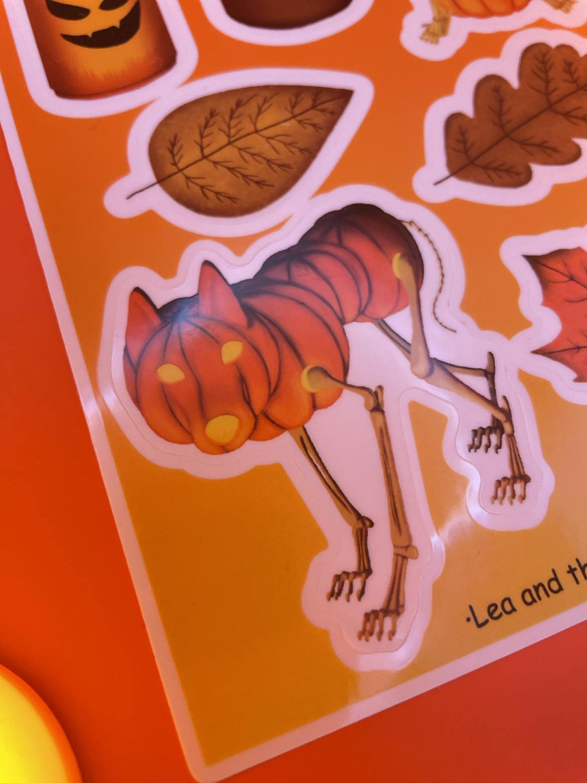 Halloween 2024 Sticker Sheet Shadowolf Art