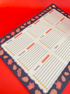 Halloween 2024 Weekly Planner Shadowolf Art
