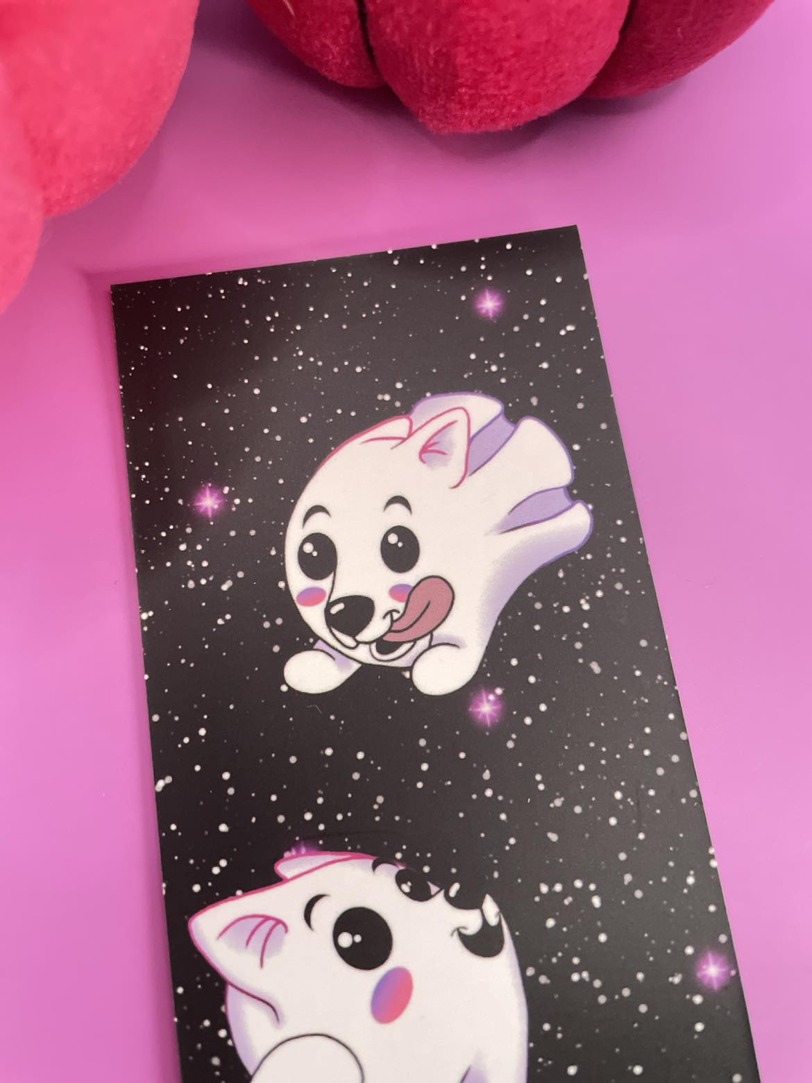 Cute Star Wolf Bookmark