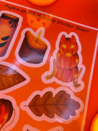 Halloween 2024 Sticker Sheet Shadowolf Art