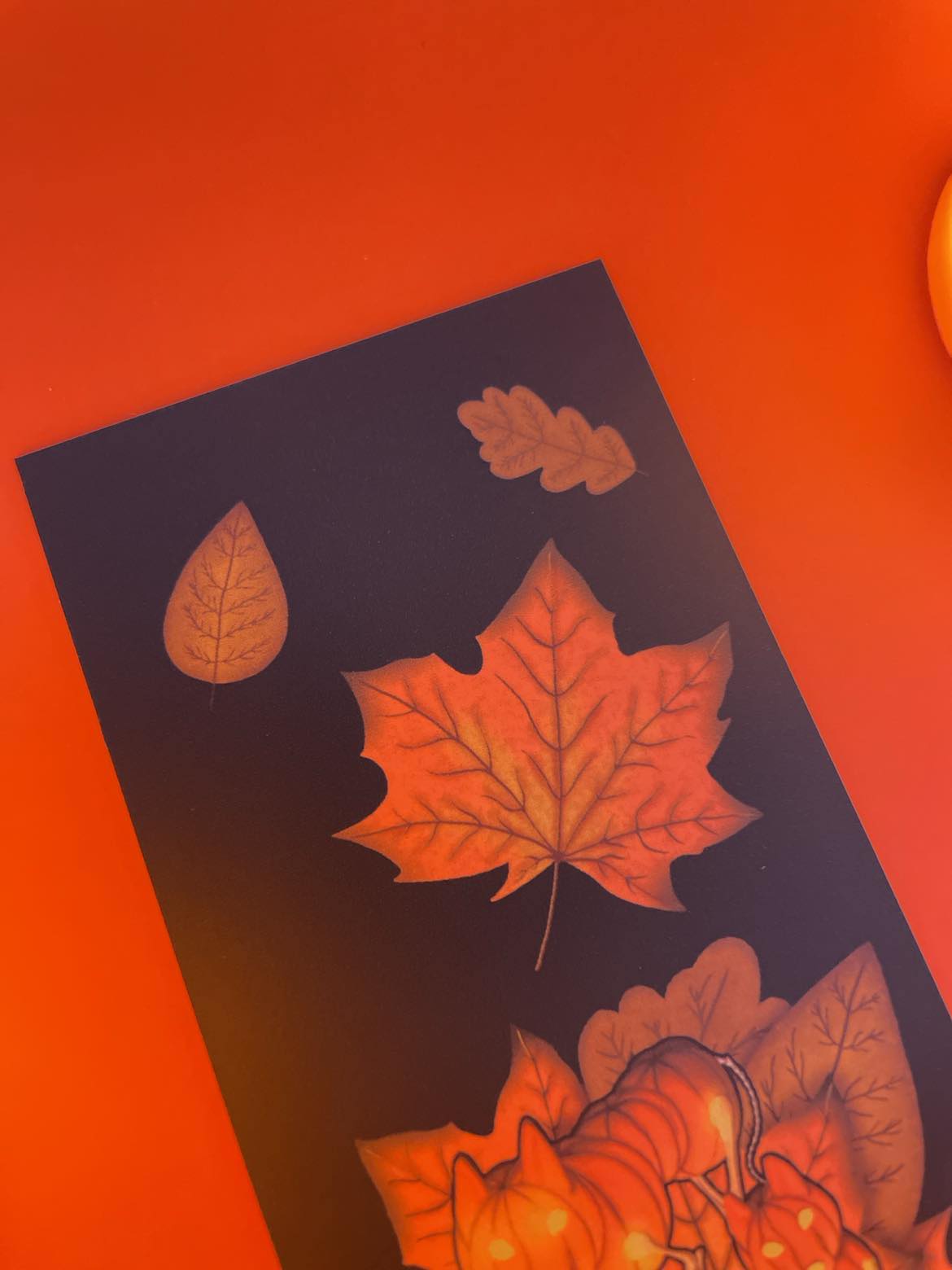 Halloween 2024 Bookmark Shadowolf Art