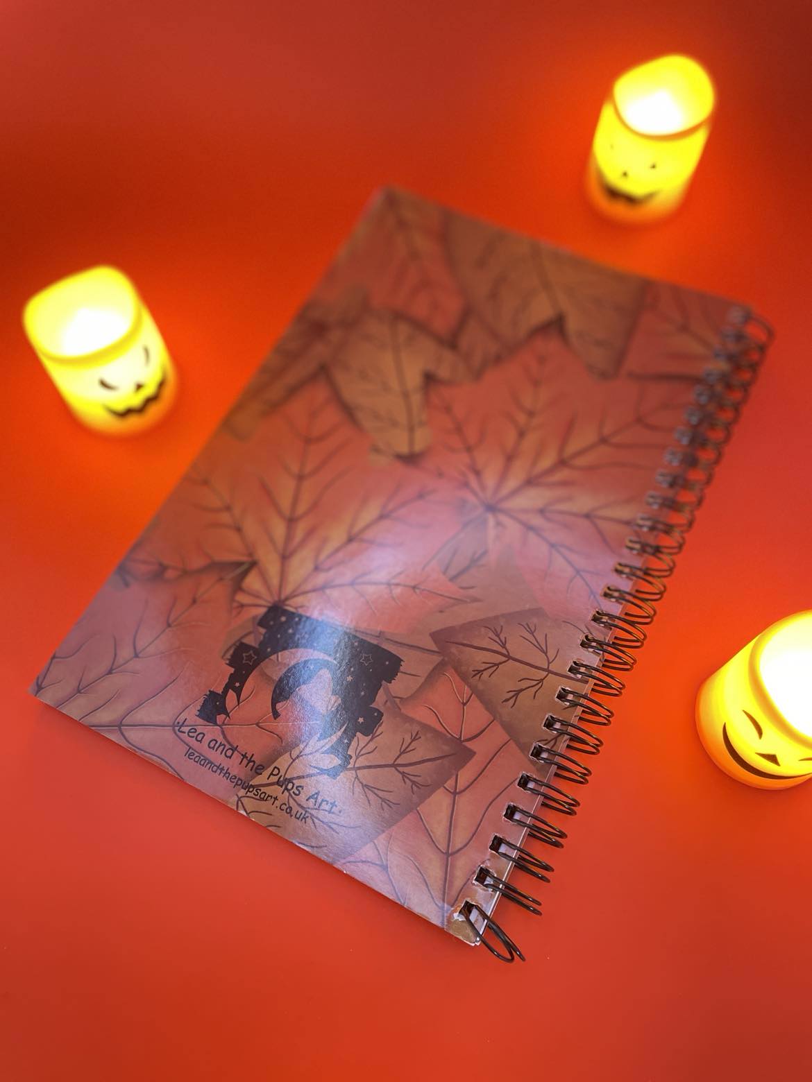 Halloween 2024 Notebook Shadowolf Art
