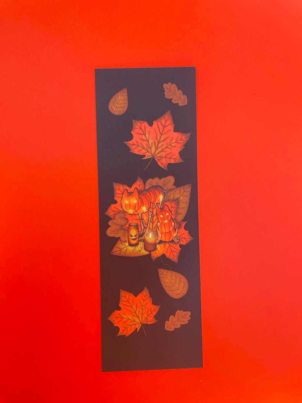 Halloween 2024 Bookmark Shadowolf Art