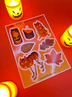 Halloween 2024 Sticker Sheet Shadowolf Art