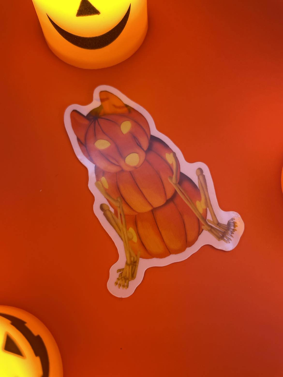 Pupkin Sticker Shadowolf Art