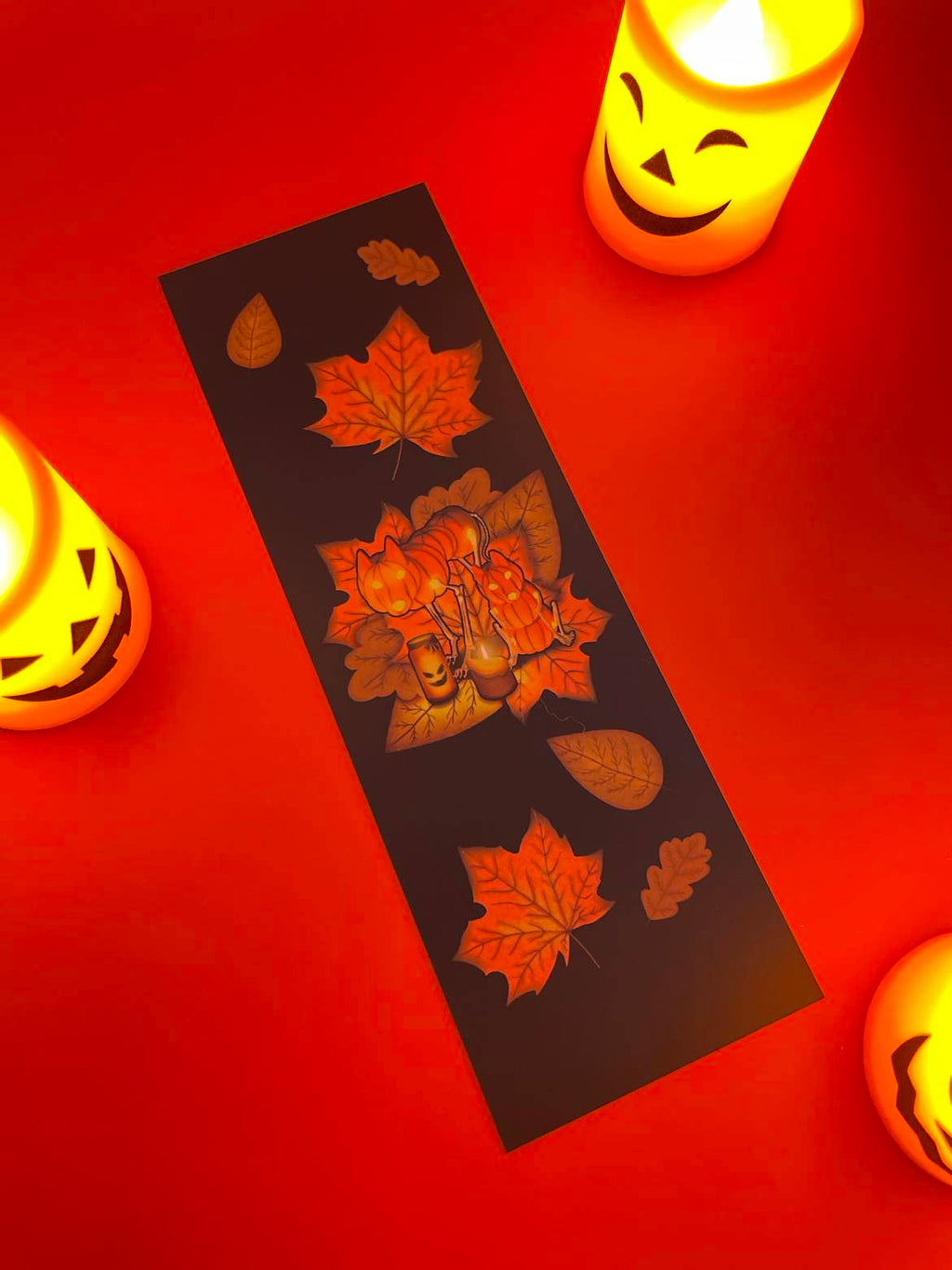 Halloween 2024 Bookmark Shadowolf Art