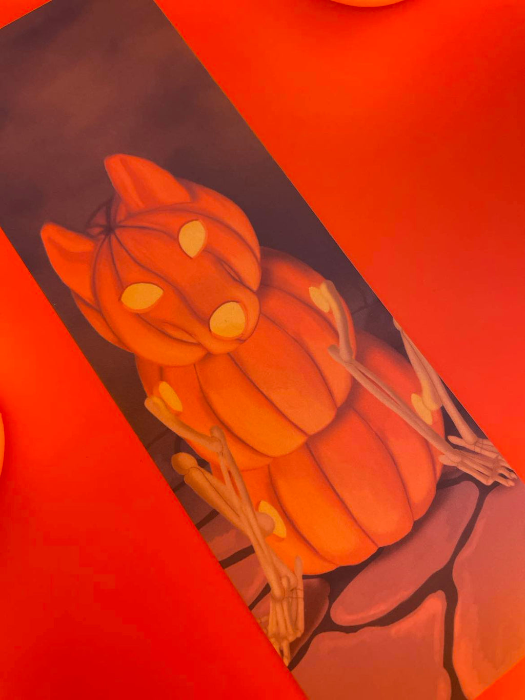Pupkin Bookmark Shadowolf Art