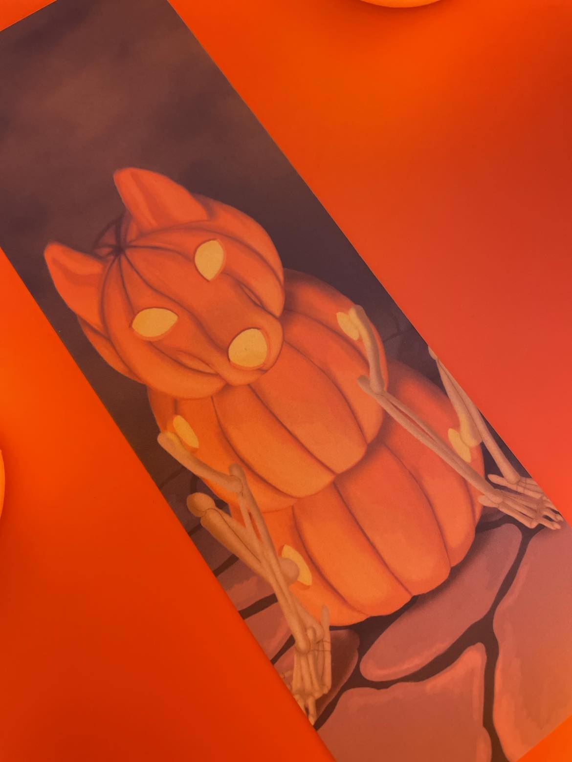 Pupkin Bookmark Shadowolf Art