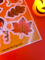 Halloween 2024 Sticker Sheet Shadowolf Art