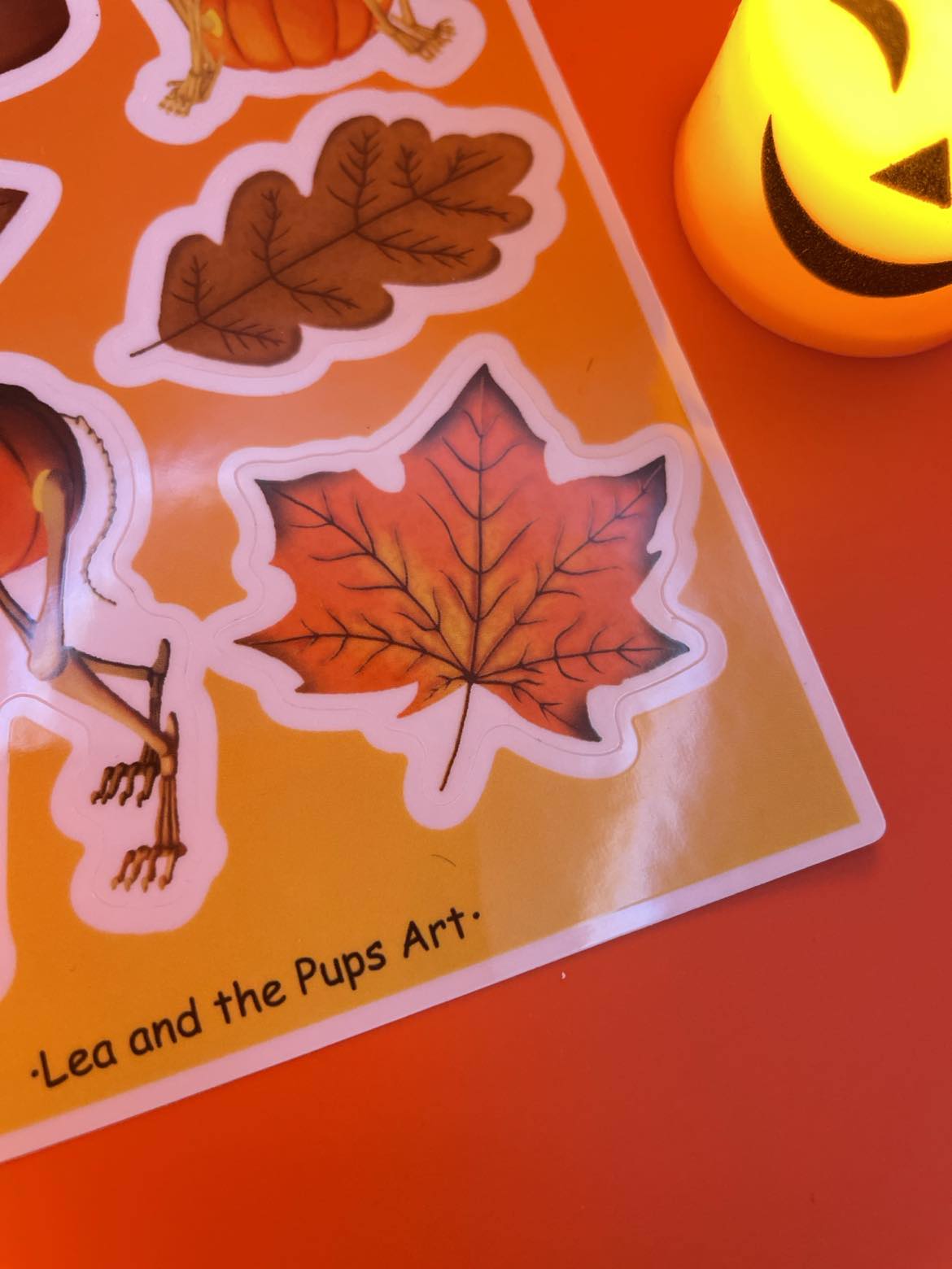 Halloween 2024 Sticker Sheet Shadowolf Art