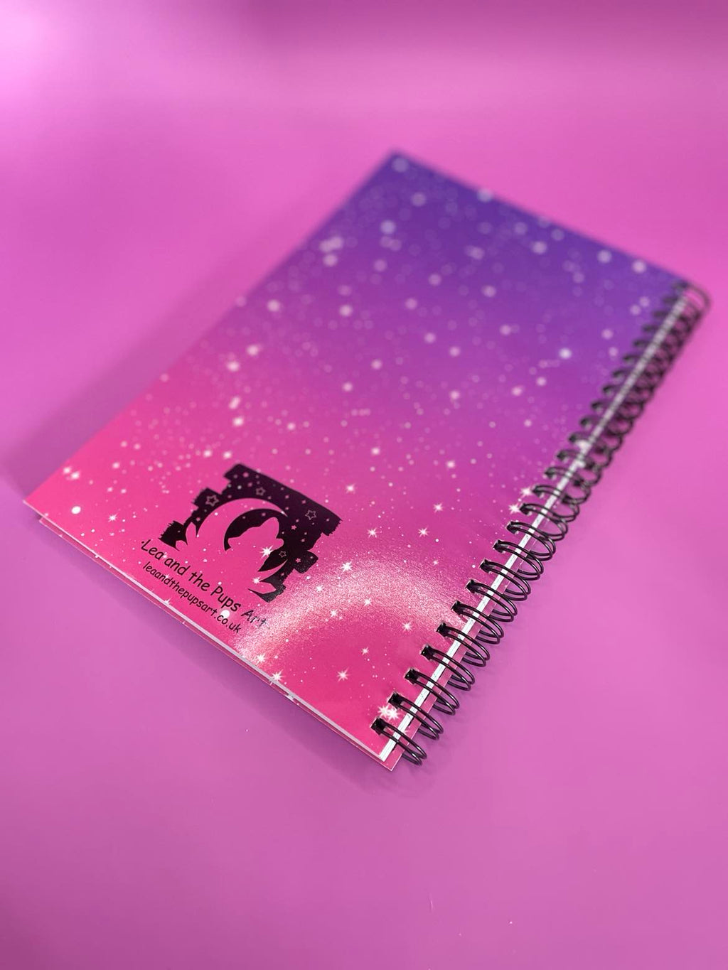 Cute Lunar Wolf Notebook Shadowolf Art